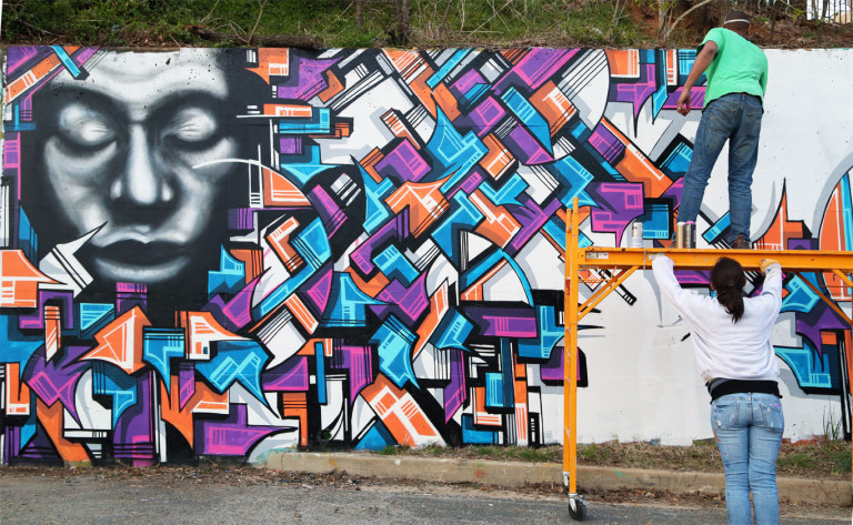 Fine Lines Mural Jam – Whos Ham – The Online Portfolio of Artist ...